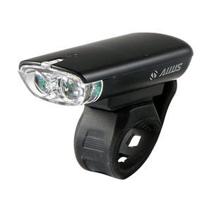 삼천리 올러스 AF025 라이트/1watt 2LED 자전거 전조등 AAx2 건전지형/생활방수/지속 점멸 모드/안전 용품