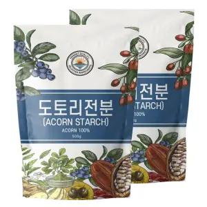 해나식품 도토리묵 가루100% 분말 500g+500g(1kg)