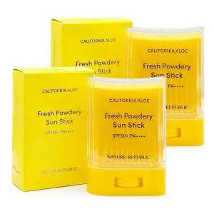 네이처리퍼블릭 캘리포니아알로에 보송선스틱24g+24g