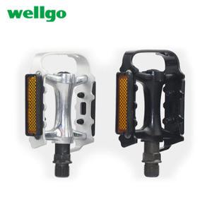 wellgo 웰고 자전거 페달 경량 베어링 알루미늄 평페달 M248DU