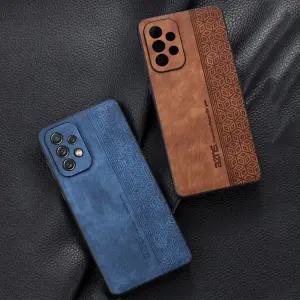 갤럭시S26 S25 S24 S23 S22 플러스 울트라 엣지 FE 무광 빈티지 고급 가죽 핸드폰 케이스