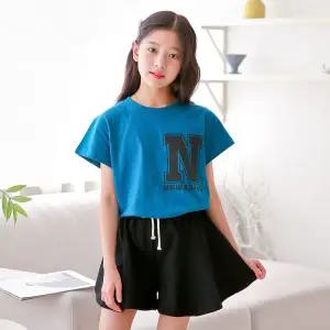 [보리보리/초딩하우스]나우치마바지세트(여름) 주니어의류 초등학생옷 초등여아옷 여아상하복