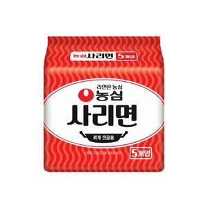 [농심] 사리면 멀티(5입) 8팩 / 1박스