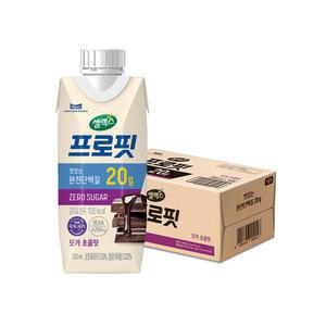 셀렉스 프로핏 모카 초콜릿, 250ml, 18개
