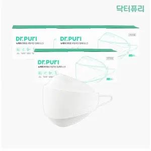 [닥터퓨리]KFAD 뽑아쓰는 번들형 비말차단 입체마스크 150매 (50매 x 3개) 대용량 국산