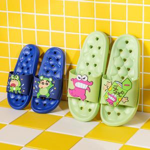 에이블팩토리 짱구 하트 욕실화 아동용 성인용 EVA 욕실 화장실 슬리퍼