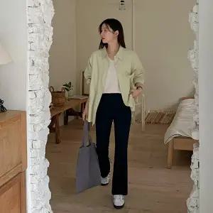 [공구우먼] [제작] 스판뿜뿜 밴딩 부츠컷팬츠 64312 빅사이즈 여성의류