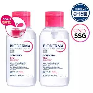 [바이오더마] 센시비오 H2O 500ml x2 (펌프형)