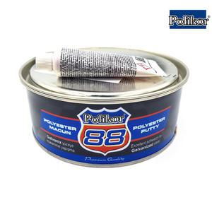폴리코 88 판금퍼티 1kg 경화제 포함 빠데 자동차 보수용 복원 도장
