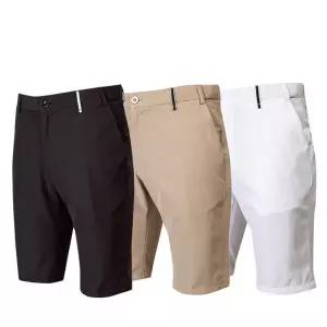 허리 밴드 스판 남자 여름 반바지 남성 시원한 쿨 5부 흰색 검정색 베이지색