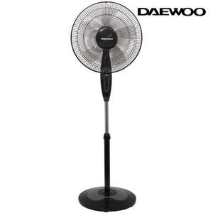 대우 16형 키높이 스탠드 선풍기 5엽날개 고출력 저소음 타이머 DWF-RS316C 블랙