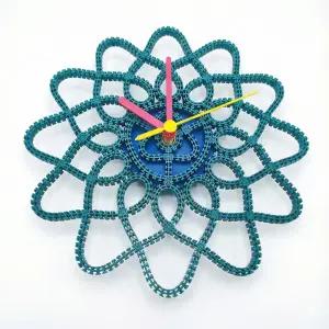 [타이블록 조립교재] 워터릴리 벽시계 만들기 키트 초등 방과후 돌봄교실 교구