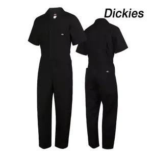 [디키즈] 점프수트 포플린 커버올 블랙