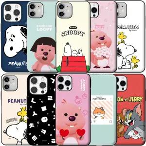 스누피 잔망루피 톰과제리 고양이 강아지 캐릭터 카드수납 범퍼 휴대폰케이스 갤럭시 S26 S25 엣지 S24 S24FE S23 S22 S21 노트20 울트라 A16 A36 A17 버디4 퀀텀6 아이폰17 에어 16 15 14 SE3 미니 프로맥스