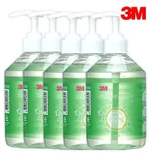 3M 손소독제 새니타이저 500ml x5개 에탄올 62% 9262
