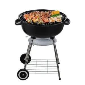 [마켓포유]꾸버스 애플 베이직 프리미엄 럭셔리 골든블루 캠핑 바베큐그릴 펜션 야외 숯불 훈제 직화