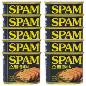 CJ제일제당 스팸 클래식 340g, 10개