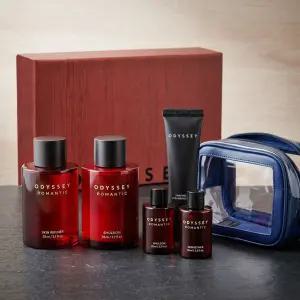 최신상 2종세트 오딧세이 로맨틱 스페셜 남성기초 선물세트+아이오페 바캉스 파우치 증 정