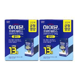 일동후디스 하이뮨 프로틴 밸런스 플러스 190ml x 16팩 X 2박스