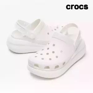 [크록스] 크러쉬 클로그 성인 화이트