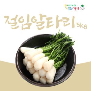 해남화원농협 이맑은김치 절임알타리 5kg(시세변동)
