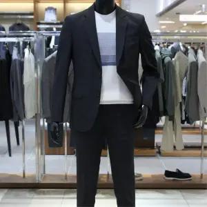 [바쏘](의정부점)25 NEW 여름필수 구김제로 사방스판 카치온 Cool AIR Set UP Play 캐주얼 정장세트 딥...