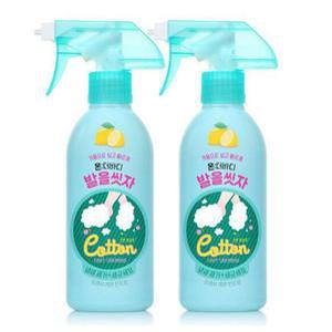 바디로션 바디크림 바디워시 코튼풋샴푸 발을씻자 레몬향 385ml 2개
