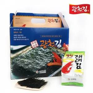 [광천김] 오리지널 백제 재래김 선물세트 재래도시락김 (15g x 12봉)