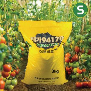 어분비료 3kg 어분80% 골분20% 9-4-1- 밑거름 고추 배추 토마토 거름