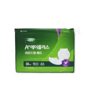 디펜드 에이플러스 속기저귀 라운드형 패드 30매 6팩