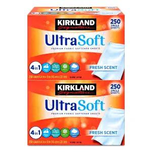 커클랜드 울트라 소프트 드라이시트 본품 250매입 2팩 (총500매)