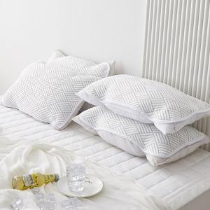 [신세계라이브쇼핑]더블리 프리스 3중직 냉감 밴딩 베개커버 40x60