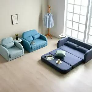 에보니아 주드 쇼파베드 3단접이식 패브릭 1인용 2인용 3인용 / 1인 2인 3인 소파베드