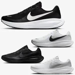 나이키 레볼루션 8 블랙 화이트 남성 여성 런닝화