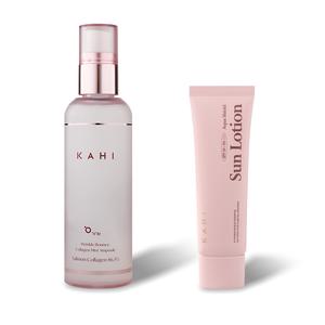 23)_^가히 아쿠아 쉴드 선로션 1개+링클 바운스 콜라겐 미스트 앰플 1개