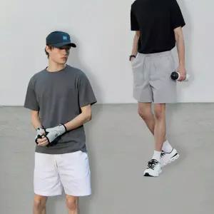 베이직하우스 쿨메쉬티셔츠 3팩+올데이 스트링 반바지 SET