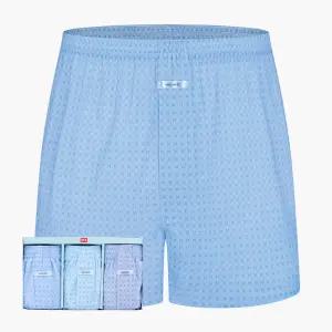 BYC 남성 순면 모시메리 트렁크 팬티 세트 남자 사각 3매입 빅사이즈 110 115 120 큰 플러스 ECF3053