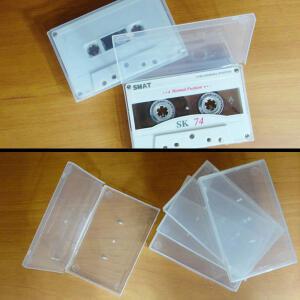 카세트테이프용 연질케이스-100개/오디오테이프 테이프케이스