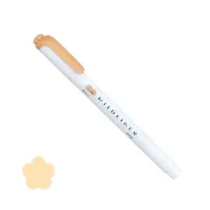 [하프클럽/]텔 라이너 양면 컬러펜 형광펜 M/오렌지 10개