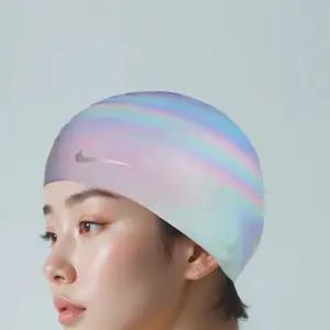 나이키 수모 수영모 실리콘캡 성인 남성 여성 실버 NESS9159