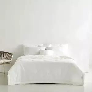 고밀도 이노 화이트[4온스] 슈퍼싱글 퀸 킹세트[퀼트이불+패드+베개커버]