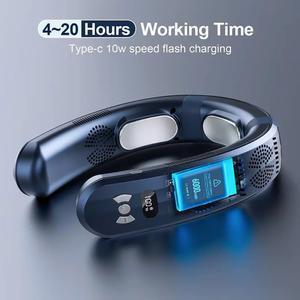 Hanging Ne Fan Wearable Air Conditioner USB Rechargeable Portable 3 Refrigeration Mut mAh Outdoor Su