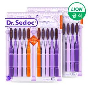 닥터세닥 롱헤드 칫솔 어금니 안쪽 양치 탄력모 초미세모 20개