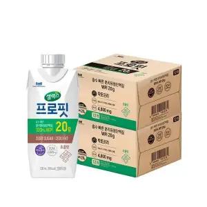 [1등단백질] 셀렉스 프로핏 100 WPI 드링크 330ml 24입 (아메리카노/초콜릿/복숭아 택1)
