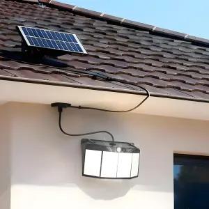 태양광 센서등 태양열 정원등 조명 야외 LED 계단 전등 벽등 전구 마당 576구 분리형