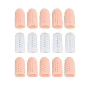 발가락고무 발 보호 망 쪼리 패드 1+1