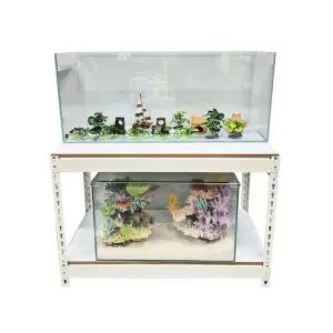 어밥 블랙 화이트 어항 선반 받침대 다이 3자광폭 900X450X600 국내제작