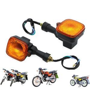 혼다 XL200R XL 200 R 1983 CG125용 오토바이 방향지시등 후방 12V 라이트 깜빡이 램프