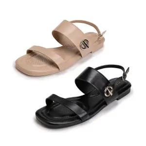 론칭가 130,000원 에스콰이아 여성 로젤린 스트랩 샌들 EMSD534 535 189097