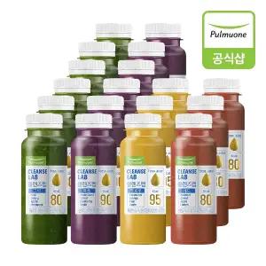 [풀무원] 클렌즈랩 3daysLight 190mlX18병(그린 6병, 퍼플 6병, 옐로우 3병, 레드 3병)